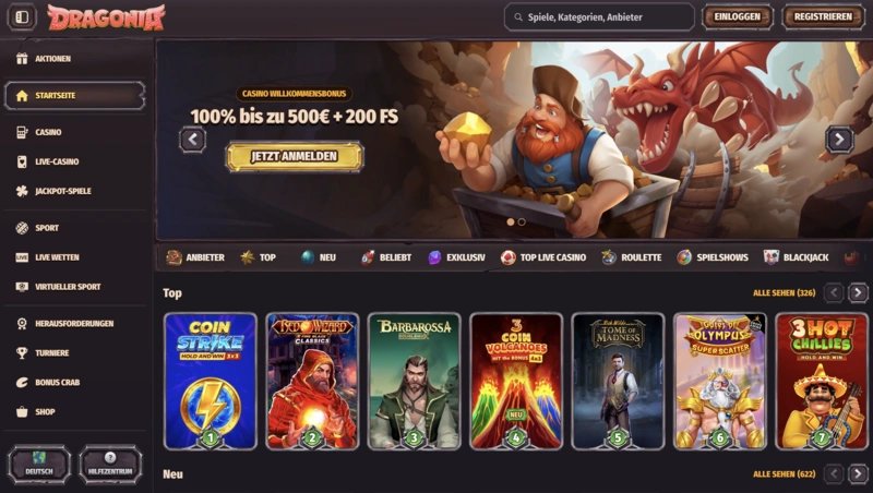 Casino dragonia à France